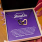 Interlocking Hearts Necklace Gold & Silver With Standard Box - Indoor - UGC 2