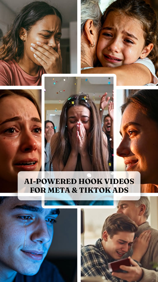 3–5 Second Viral Hook Videos for Meta Reels & TikTok Ads – 40 Videos – Instant Download