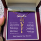 Graduation Cap Name Necklace 18k Yellow Gold Finish - UGC 3