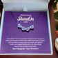 Magnetic Hearts Necklace White Gold Finish With Luxury Box - UGC 4