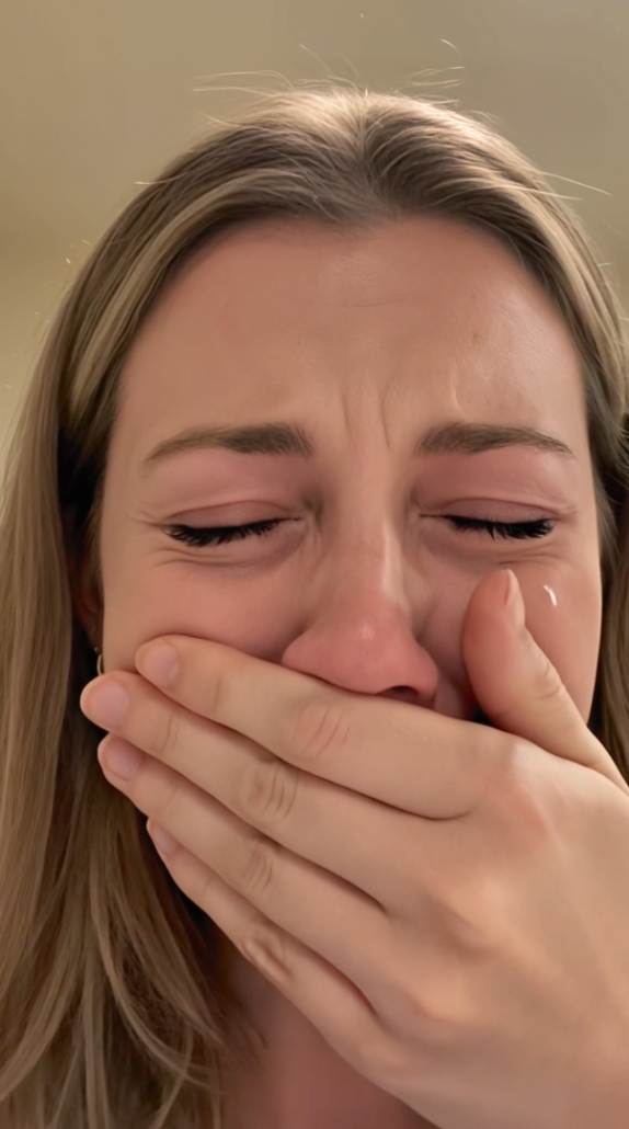 Crying Daughter Hook + Reveal Complete Ad For Message Card Jewelry
