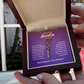 Graduation Cap Name Necklace 18k Yellow Gold Finish - UGC 2