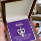 Love You Always White Gold Finish Necklace  - Indoor Home - UGC 2
