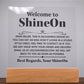 Acrylic Square Plaque Colored Print Studio Quality With Wooden Base - Wooden Table Top