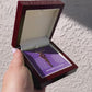 Graduation Cap Name Necklace 18k Yellow Gold Finish - UGC 1