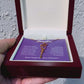 Graduation Cap Name Necklace 18k Yellow Gold Finish - UGC 3