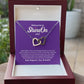 Interlocking Hearts Necklace Gold & Silver With Box - Outdoor Garden - UGC 2